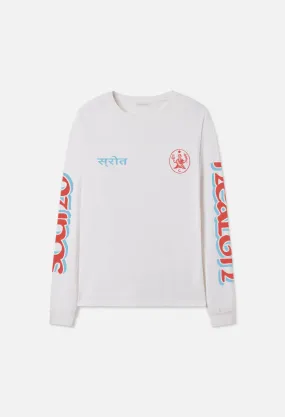 Sound Health LS University Tee / Salt