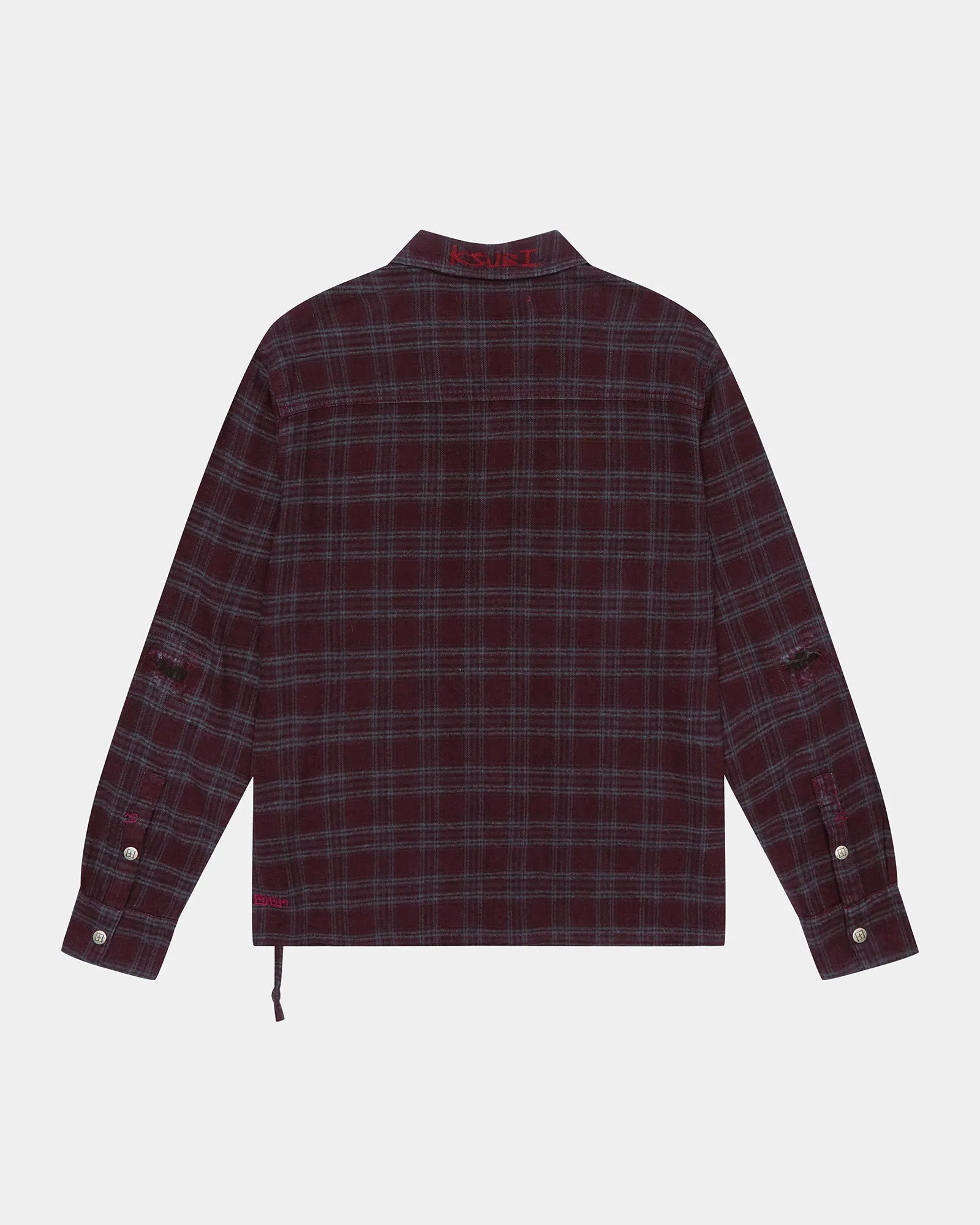 SPLICED 999 LS SHIRT - HALF TONE CHECK