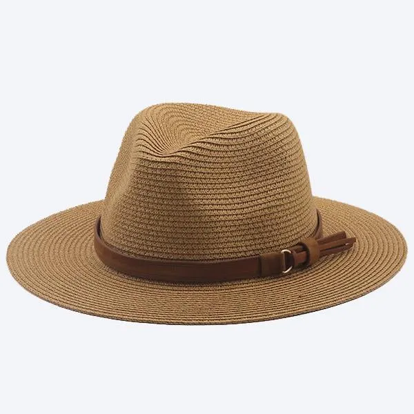 Straw Beach Sunscreen Sunshade Jazz Hat 12783444C