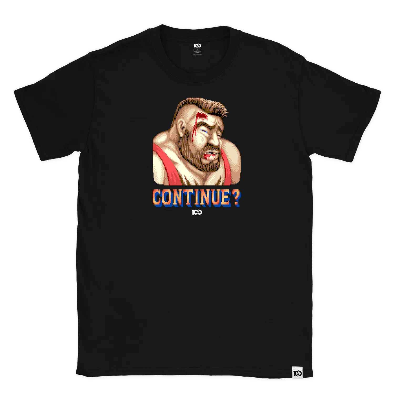 STREET FIGHTER 'Continue? Zangief' t-shirt - Black