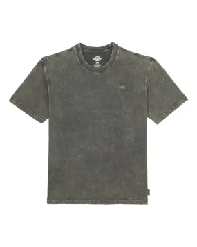 T-Shirt Uomo Dickies Newington Acid Wash Cloud