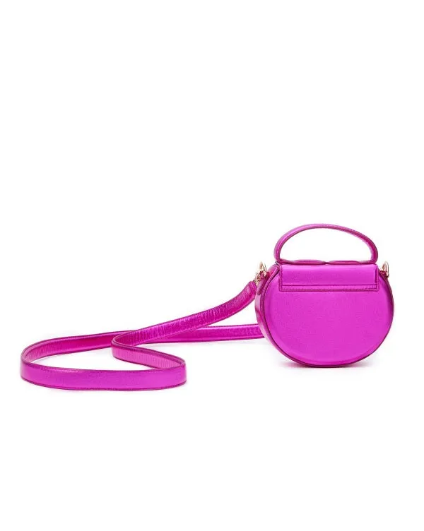 The Micro Bag Leather : Electric Pink