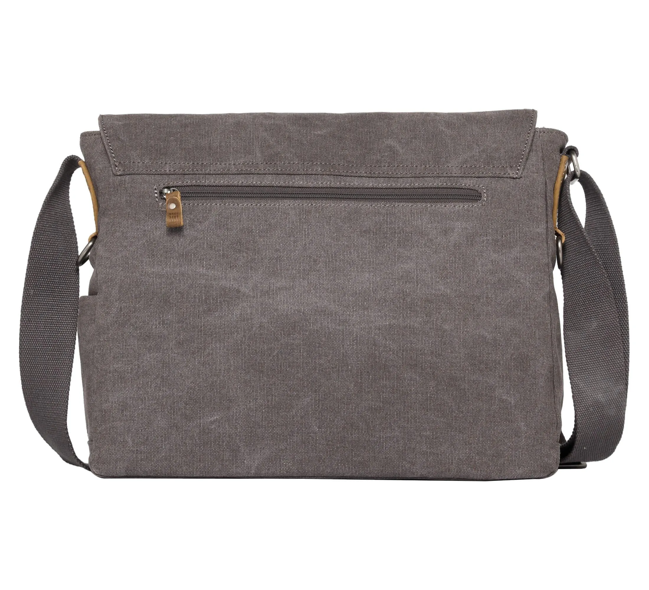 TRP0207 Troop London Classic Canvas Laptop Messenger Bag