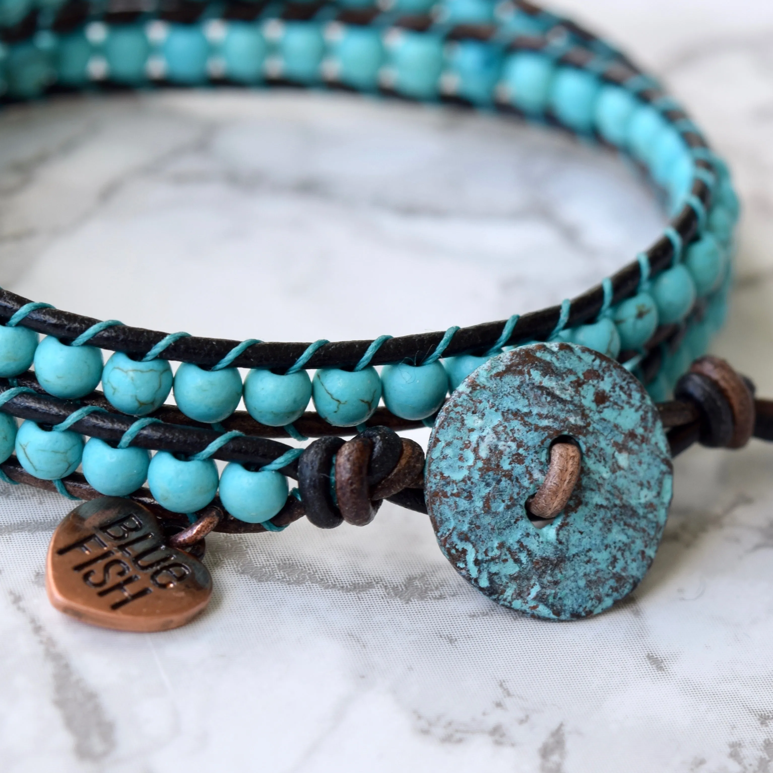 Turquoise Wrap Bracelet