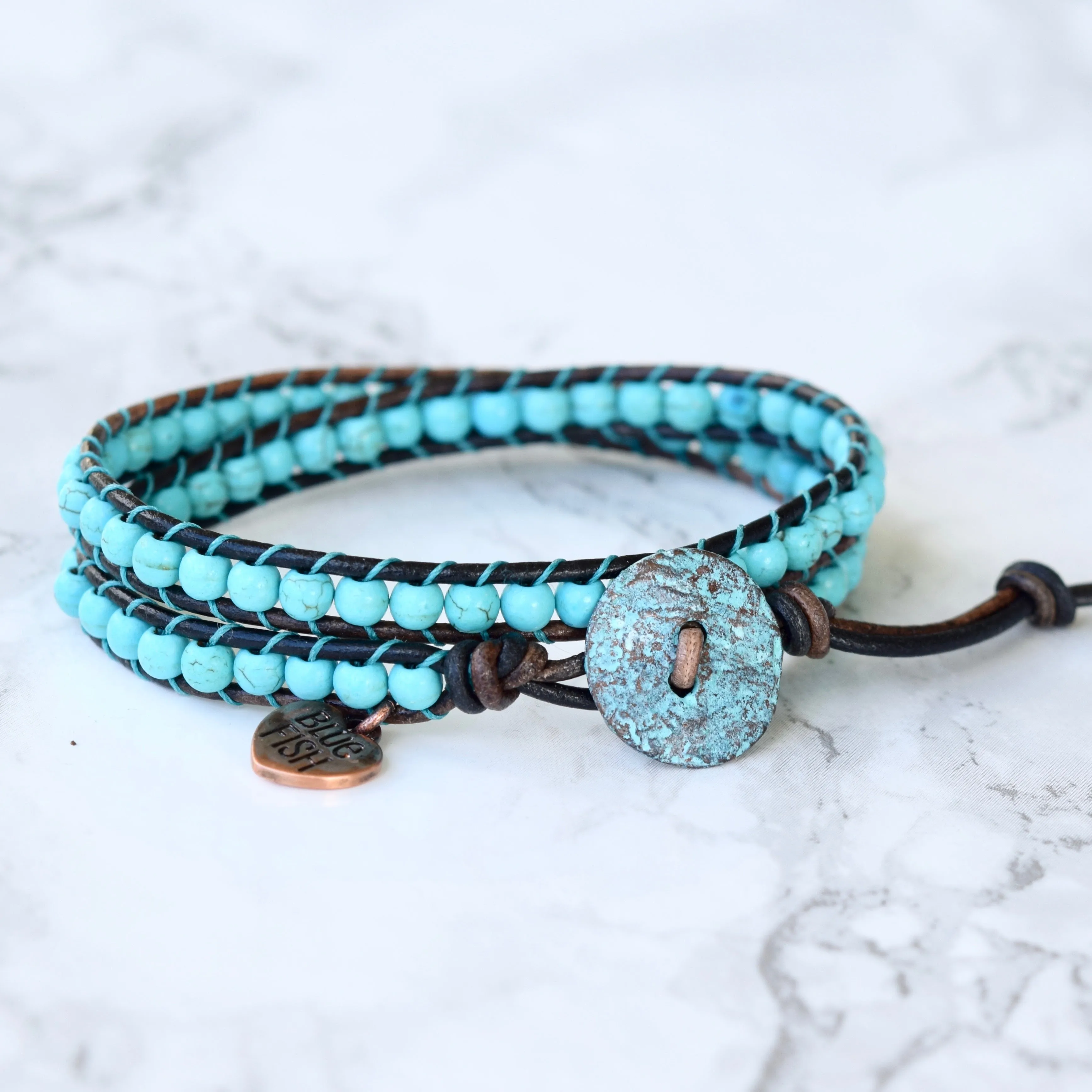 Turquoise Wrap Bracelet