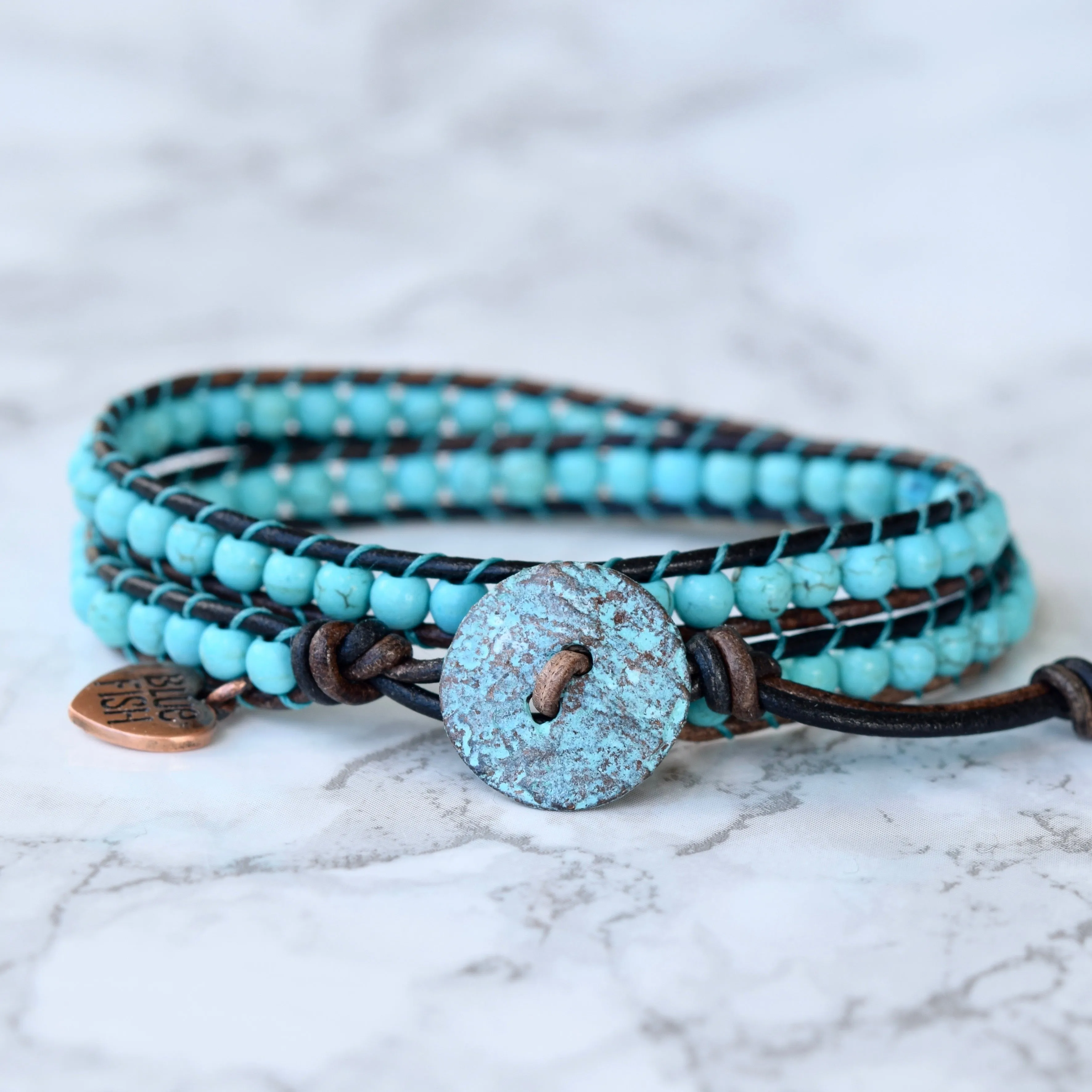 Turquoise Wrap Bracelet