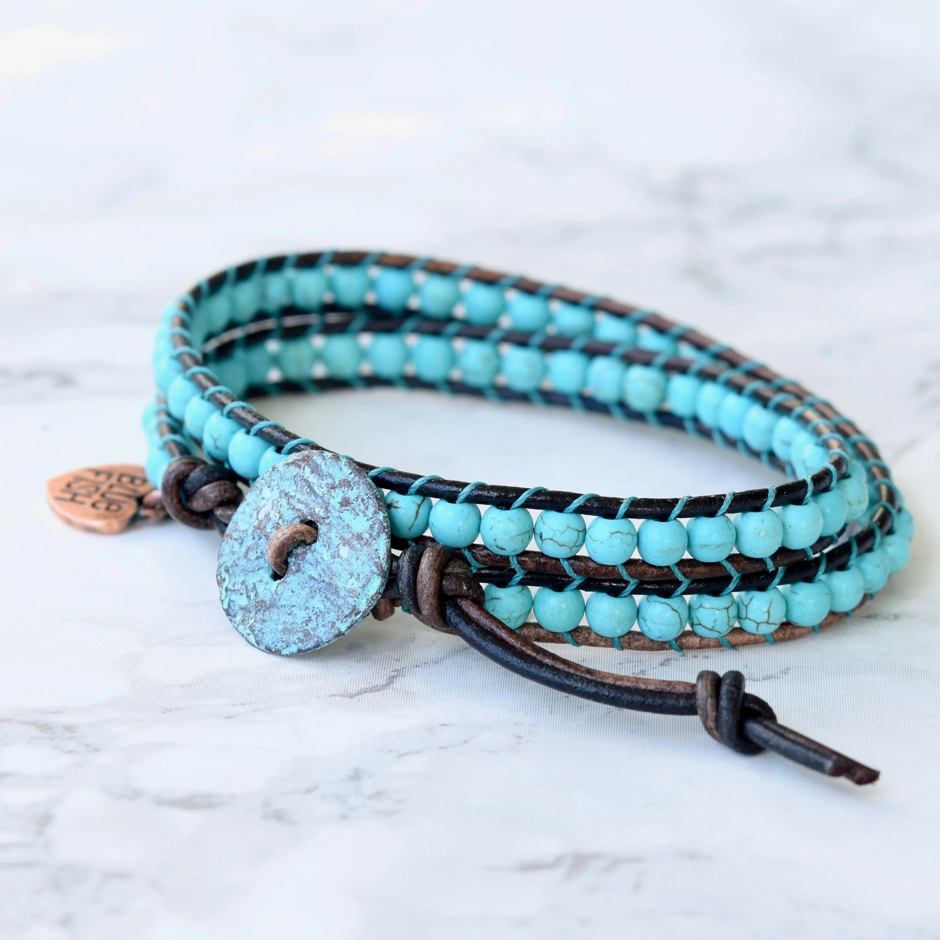 Turquoise Wrap Bracelet