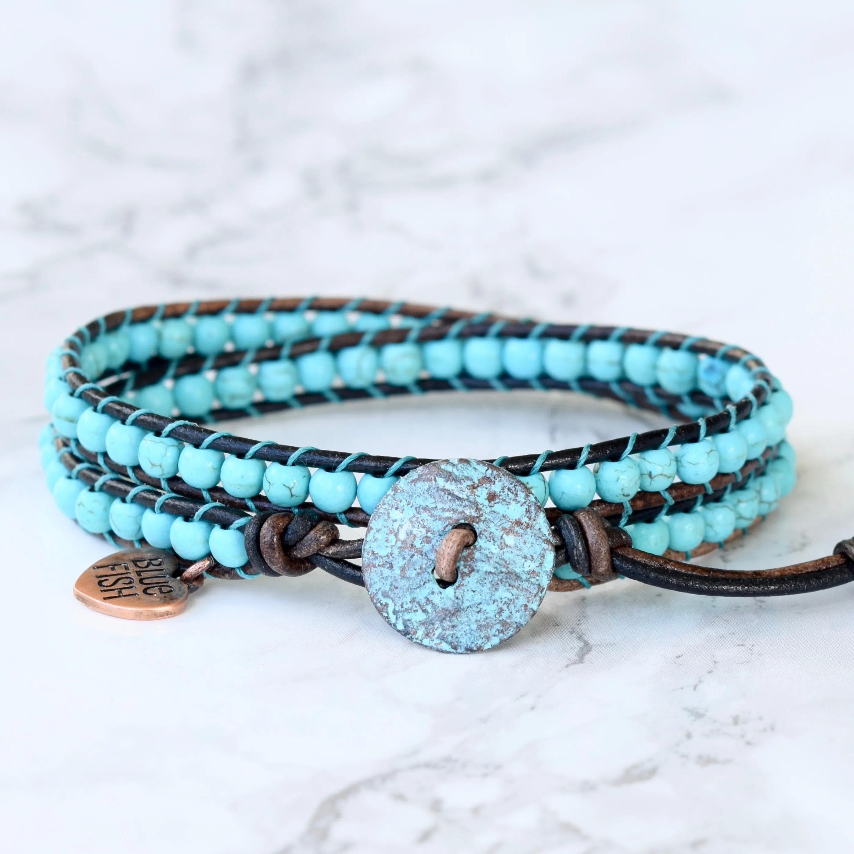 Turquoise Wrap Bracelet