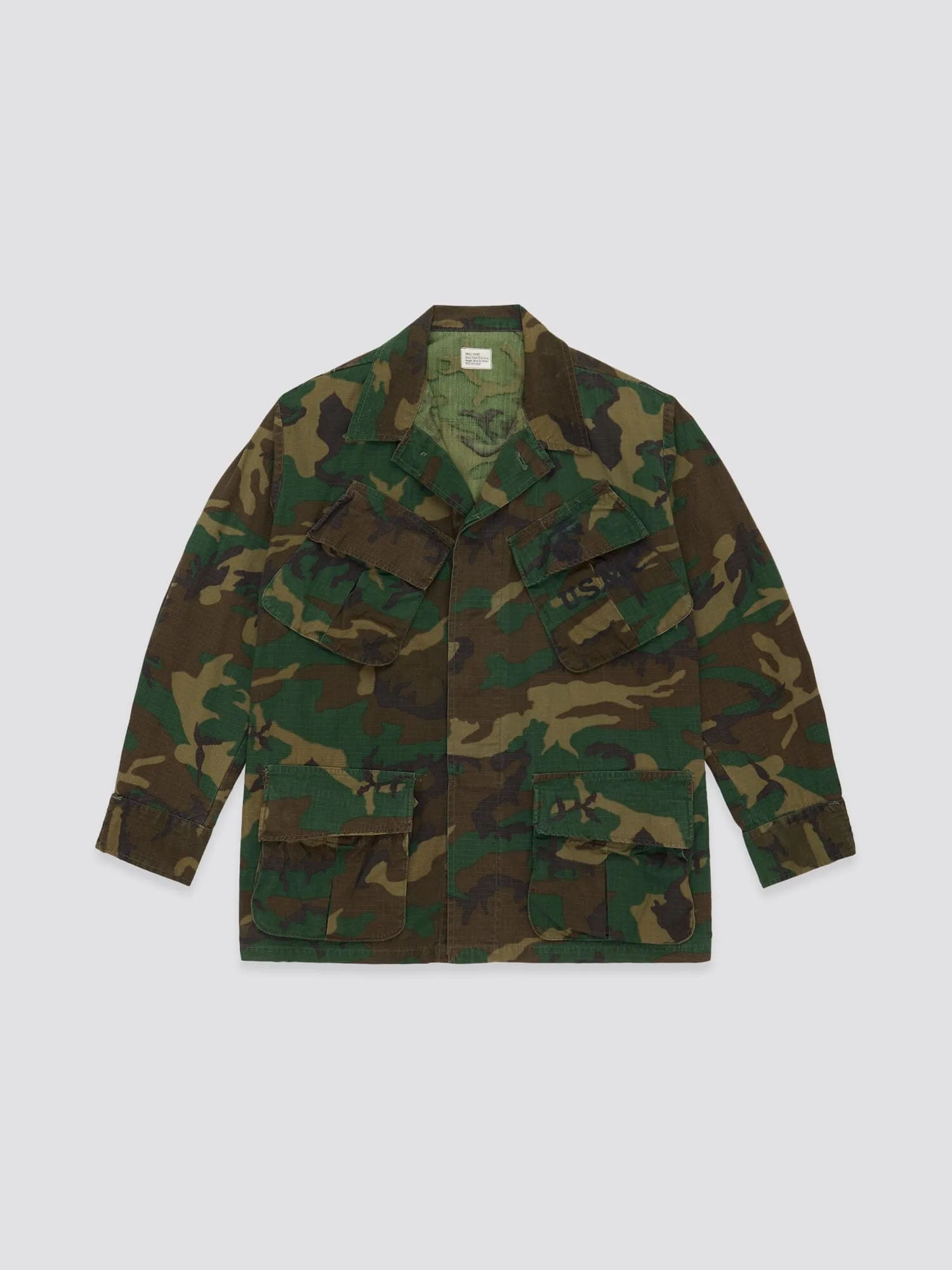 USMC VIETNAM ERDL CAMO JACKET