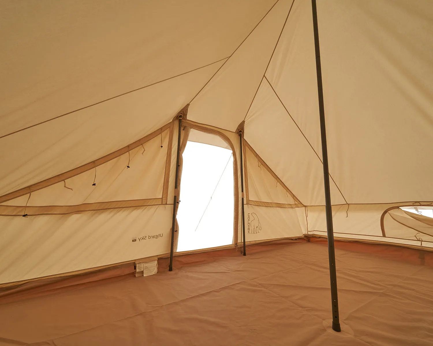 Utgard Sky glamping tent - 6 person - Sandshell