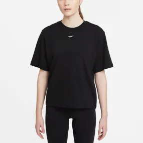 W NSW ESSENTIAL TEE BOXY LBR BLACK WHITE