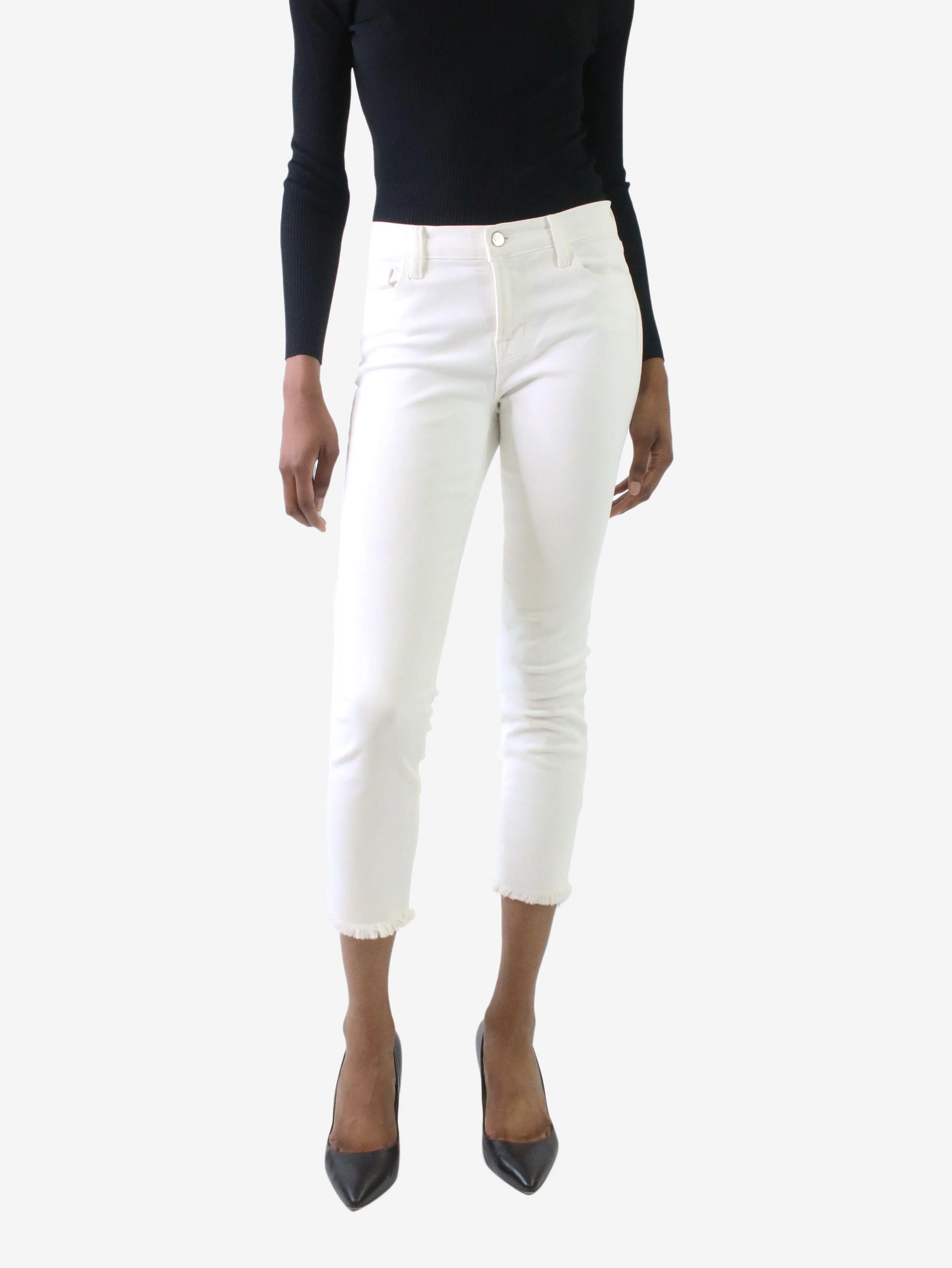 White skinny jeans - Size 27