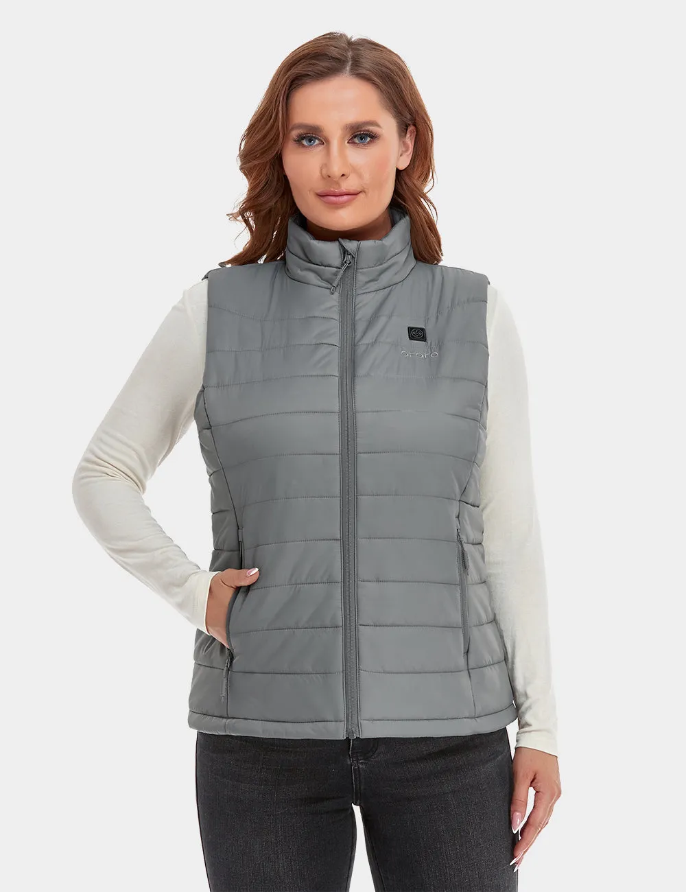 Women's Classic Heated Vest - Gray